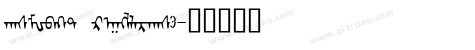 hasMWbkt Regularhas3字体转换
